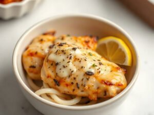 Air Fryer Chicken Breast, fully cooked and ready to serve for two
