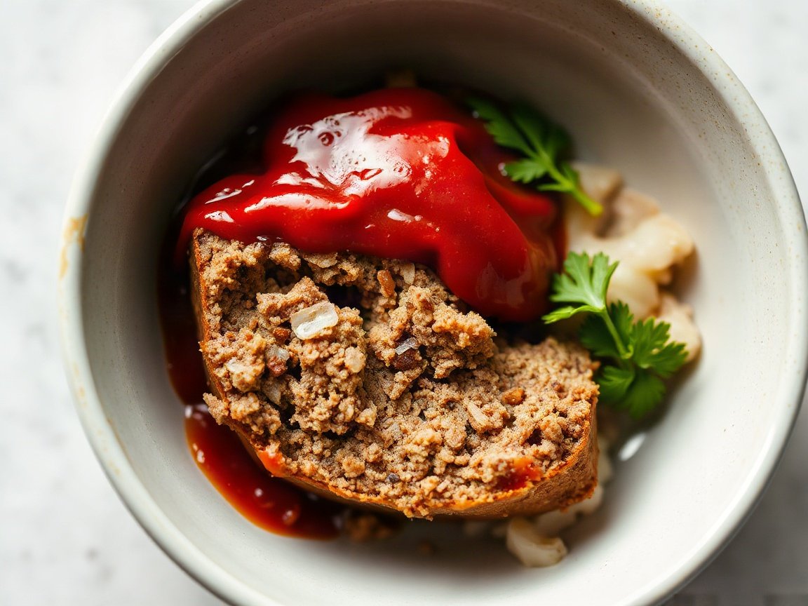 Air Fryer Mini Meatloaf for Two (Glazed, Ready in 35 Minutes)