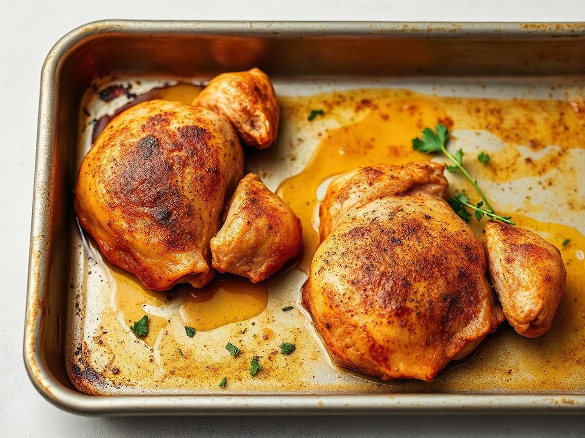 Baked Boneless Skinless Chicken Thighs for Two (Smoky Spice Rub)