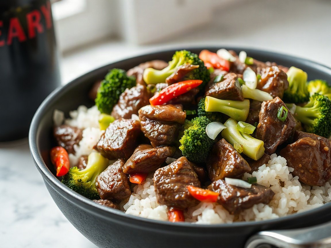 Beef and Broccoli with Leftover Steak (Quick Stir-Fry for Two)