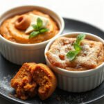 Carrot Cake for Two (Mini Ramekin Cakes with Cream Cheese Frosting) 6 Carrot Cake, fully cooked and ready to serve for two