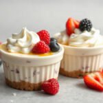 Cheesecake for Two (Mini Baked Cheesecakes in Ramekins) 6 Cheesecake for Two (Mini Baked Cheesecakes in Ramekins), fully cooked and ready to serve for two
