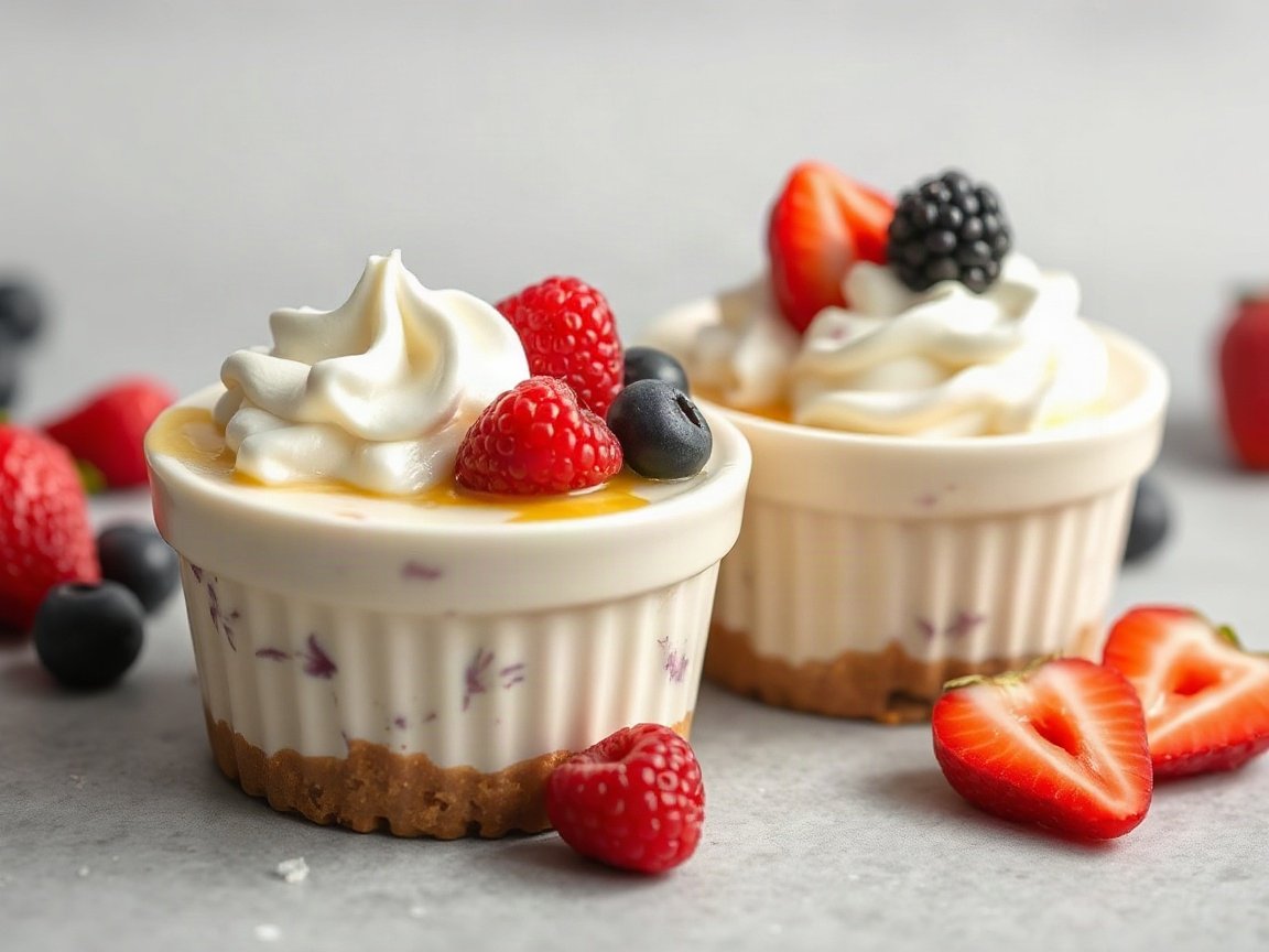 Cheesecake for Two (Mini Baked Cheesecakes in Ramekins)