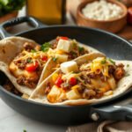 Cheesy Beef Pockets, fully cooked and ready to serve for two