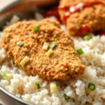 Chicken Katsu, fully cooked and ready to serve for two