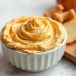Cream Cheese Pumpkin Dip for Two (Easy No-Bake) 6 Pumpkin Cream Cheese Dip, ready to serve for two