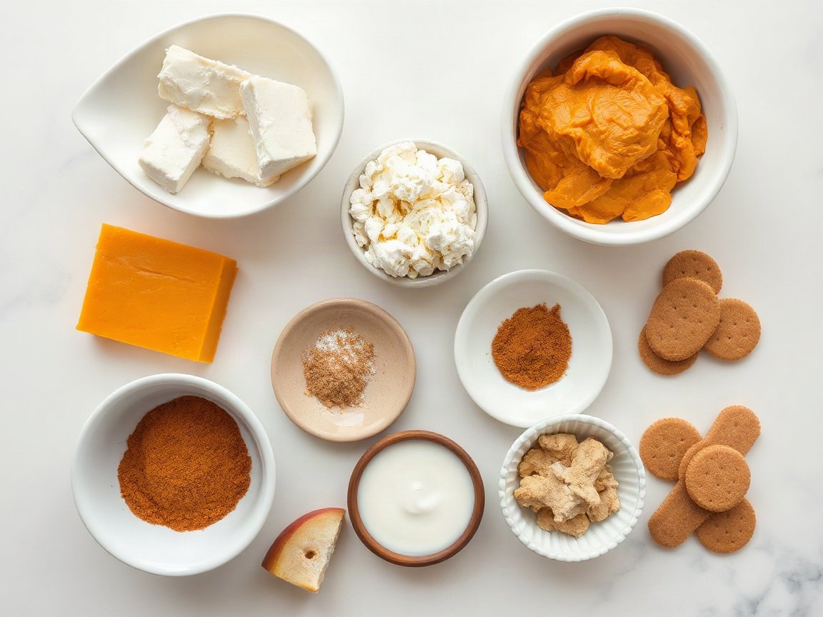 Cream Cheese Pumpkin Dip for Two (Easy No-Bake) 4 Ingredients for Pumpkin Cream Cheese Dip: cream cheese, powdered sugar, pumpkin puree, pumpkin pie spice, vanilla extract, salt, heavy cream, ground cinnamon, apple and gingersnaps