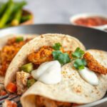 Crispy Chicken Wraps, fully cooked and ready to serve for two