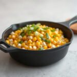 Korean Corn Cheese for Two (Cheesy Skillet Corn) 6 Korean Corn Cheese, fully cooked and ready to serve for two