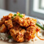 Korean Fried Chicken, fully cooked and ready to serve for two