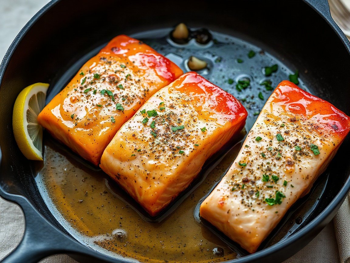 Lemon Pepper Salmon for Two (Easy Salmon for One or Two)