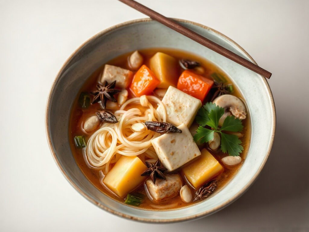 Malatang for Two (Spicy Numbing Hot Pot Soup), fully cooked and ready to serve for two