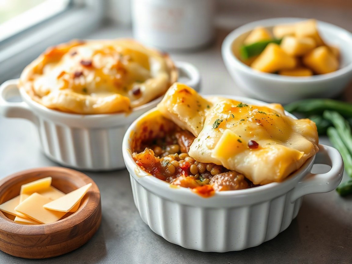 Mini Shepherd’s Pie for Two (Individual Ramekin Pies)