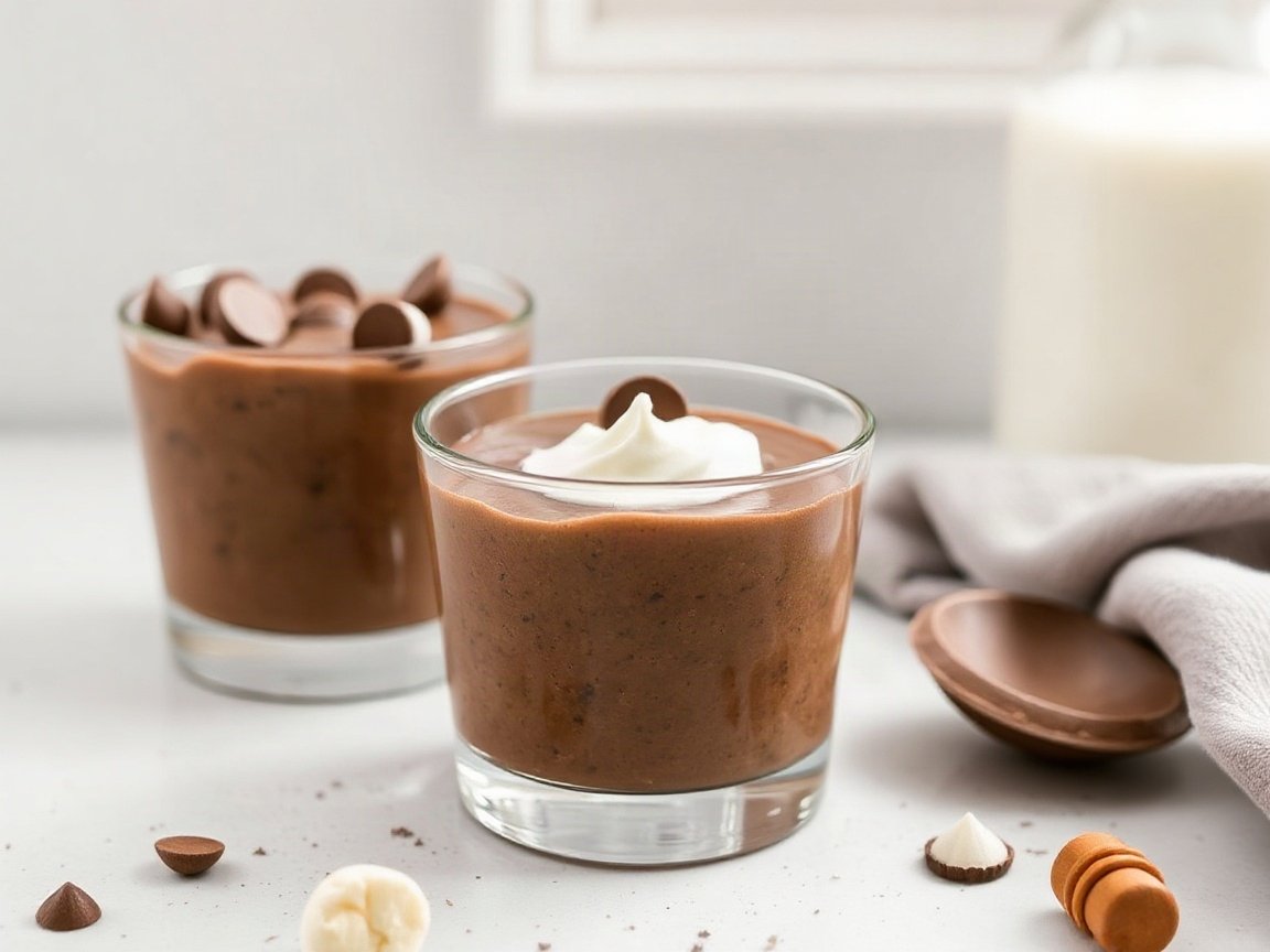 Protein Pudding for Two (Chocolate Cottage Cheese Pudding)