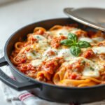 Skillet Lasagna for Two (One-Pan Stovetop Lasagna) 6 Skillet Lasagna for Two (One-Pan Stovetop Lasagna), fully cooked and ready to serve for two