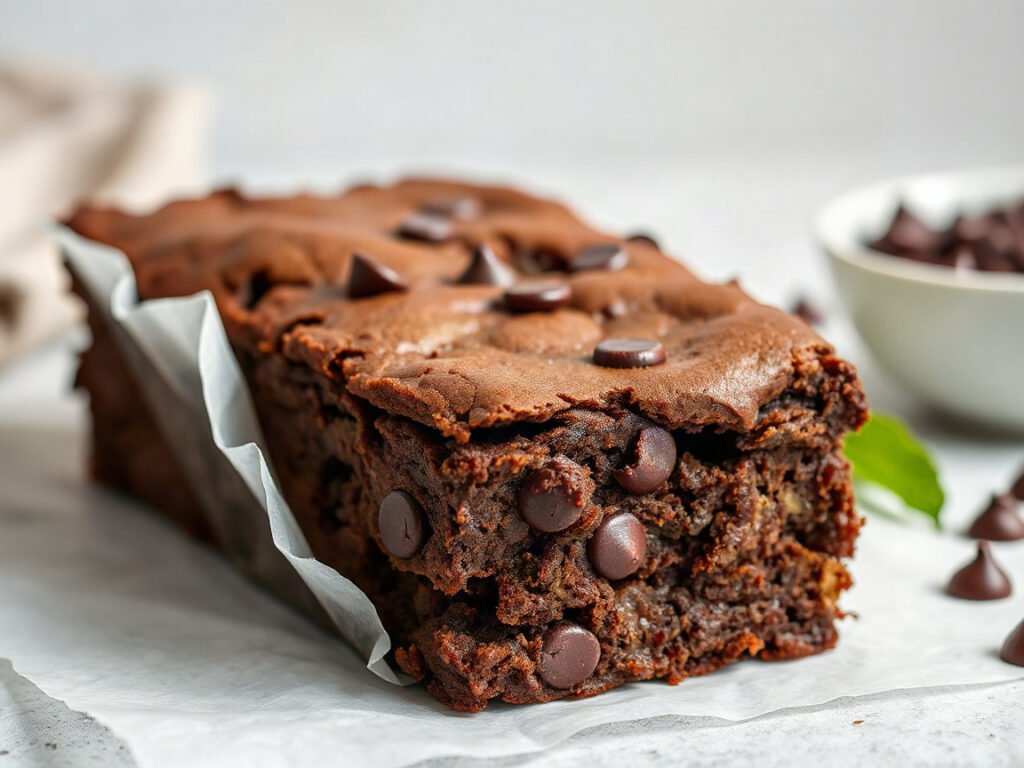 Small Batch Brownies, fully cooked and ready to serve for two