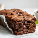 Small Batch Brownies, fully cooked and ready to serve for two