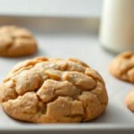 Small Batch Peanut Butter Cookies (8 Soft, Chewy Cookies) 6 Small Batch Peanut Butter Cookies, fully cooked and ready to serve for two
