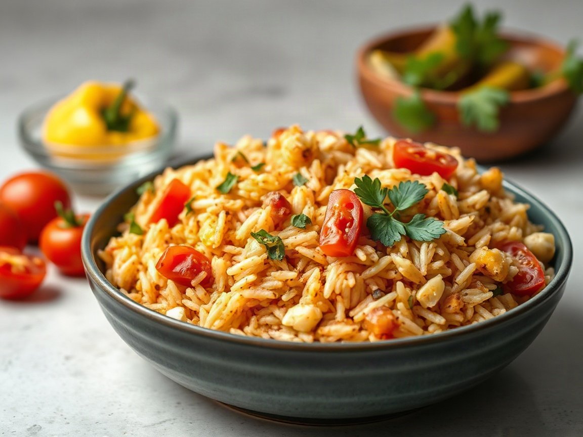 Spanish Rice for Two (Easy Stovetop Tomato Rice)