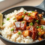Teriyaki Chicken, fully cooked and ready to serve for two