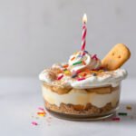 Tiramisu Birthday Cake for Two (No-Bake, No Raw Eggs) 6 Tiramisu Birthday Cake, fully cooked and ready to serve for two